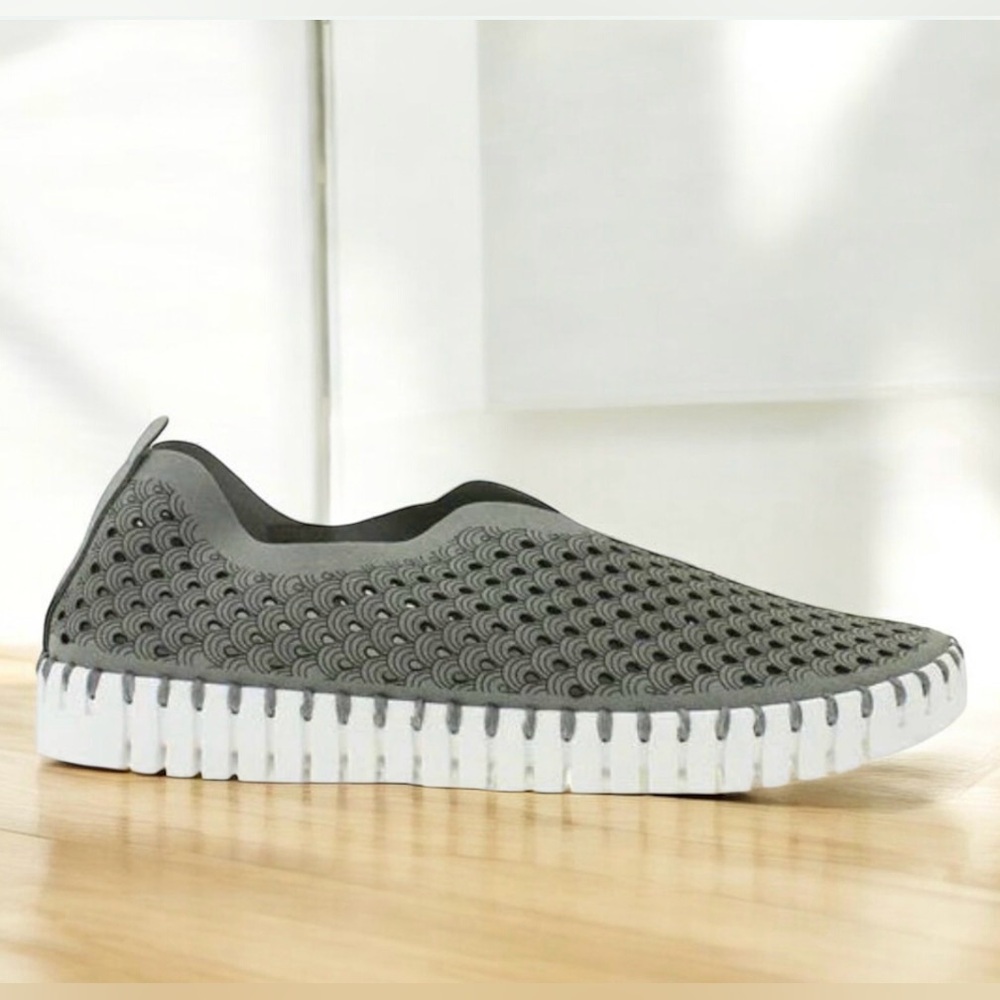 ILSE JACOBSEN Tulip leather slip on women’s shoes size 38 7